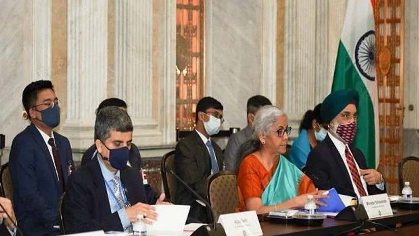 Nirmala Sitharaman Sitharaman made the remarks while speaking at the Plenary Meeting of the International Monetary and Financial Committee of the International Monetary Fund (IMF) here.