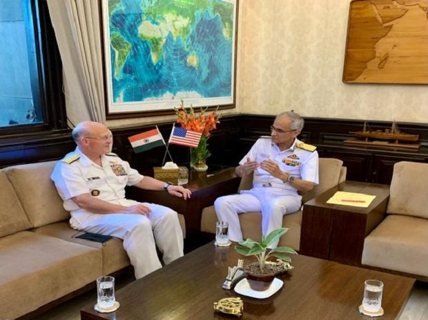 India-US naval relationship unwavering: Chief of US Naval Operations India-US naval relationship unwavering: Chief of US Naval Operations