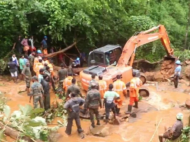 21 dead as heavy rains, landslides continue to reign havoc in Kerala