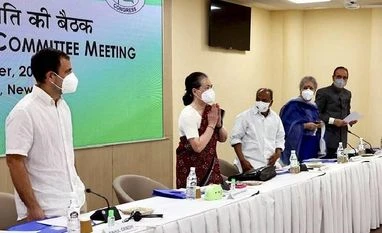 Congress denies Gandhis to offer resignations at top meet on Sunday Sonia Gandhi