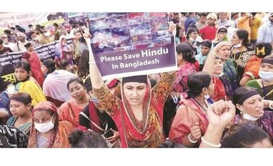 Bangladesh human rights commission condemns attack on Hindus, demands probe Hindus
