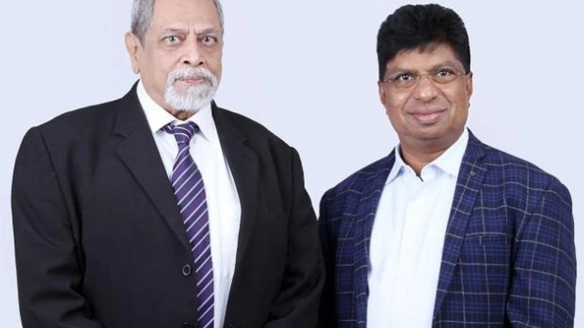 L2M Rail co-founders L2M Rail co-founders, Prof S K Sinha (Left) and Sreenivasa Rao Ganapa