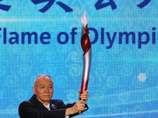 Olympic flame arrives in Beijing amid boycott calls from critics Olympic flame arrives in Beijing amid boycott calls from critics