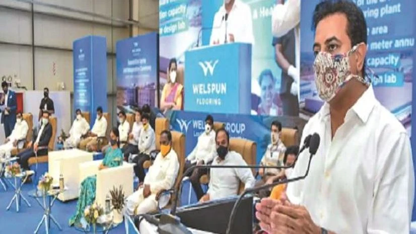 KT Rama Rao The coordination between the CM and his son, K T Rama Rao (pictured) is an advantage for the state