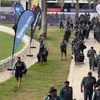 India and Pak players walk in together for training on eve of T20 WC battle