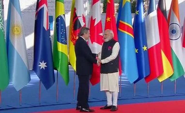 PM Modi arrives at G20 Summit venue for session on climate change modi