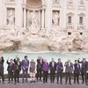 Prime Minister Narendra Modi on Sunday visited the famous Trevi Fountain in Rome along with other world leaders on the sidelines of the G20 summit