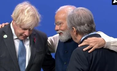 PM Modi holds bilateral talks with British counterpart Boris Johnson modi