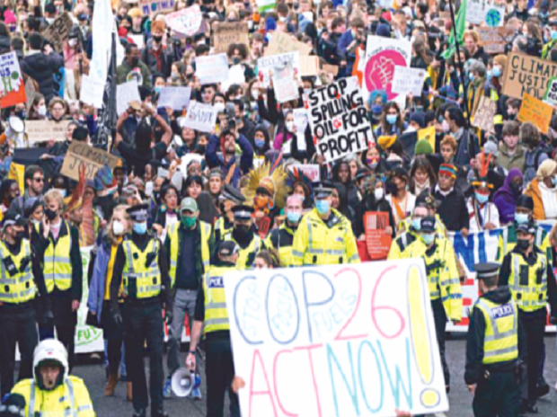 Climate protesters plan to march through Glasgow amid UN climate talks