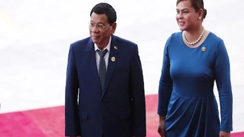 Rodrigo Duterte and his daughter Sara Duterte (File photo: Bloomberg) Rodrigo Duterte and his daughter Sara Duterte (File photo: Bloomberg)
