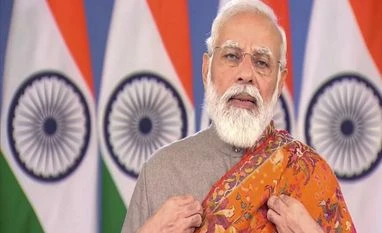 Constitution binds a diverse country like India, says PM Modi in Parliament Prime Minister Narendra Modi during his address to the nation, in New Delhi (Photo: PTI)