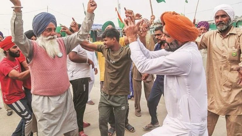 Farmers Celebrate, Ghazipur Farmers Celebrate, Ghazipur