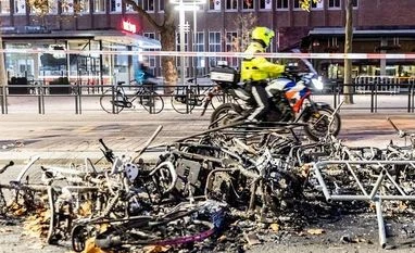 Unrest spreads across Europe as strict measures to contain Covid return Europe Covid wave