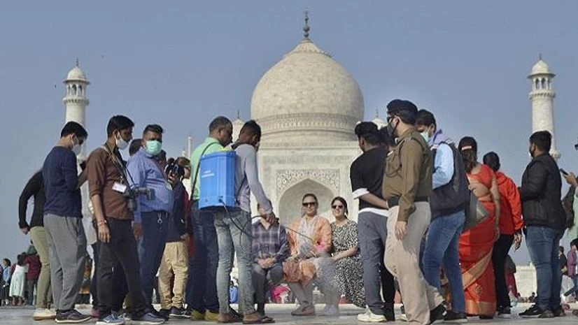 Taj Mahal, coronavirus, Covid-19, tourism Taj Mahal, coronavirus, Covid-19, tourism