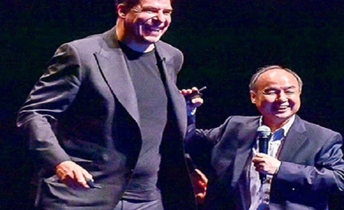 Marcelo Claure, Masayoshi Son, SoftBank Marcelo Claure, Masayoshi Son, SoftBank