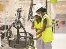Women at work at Ola Future Factory E-two wheeler firms preferring to hire rookies for skilled, low-end jobs
