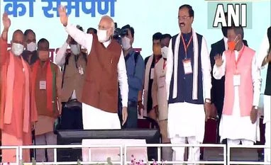 Ahead of UP polls, PM Modi inaugurates Saryu canal project in Balrampur PM Narendra Modi