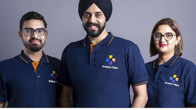 Pristyn Care co-founder Pristyn Care co-founder (L-R) Dr. Vaibhav Kapoor, Harsimarbar (Harsh) Singh, Dr. Garima Sawhney