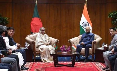 President Kovind holds talks with his Bangladeshi counterpart kovind