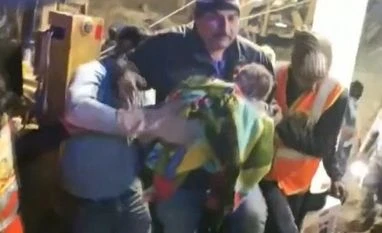 18-month-old rescued from borewell in MP after nearly 10 hours of efforts girl rescued from borewell