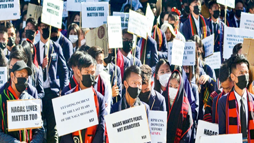 Nagaland, AFSPA, AFSPA Protest Nagaland, AFSPA, AFSPA Protest