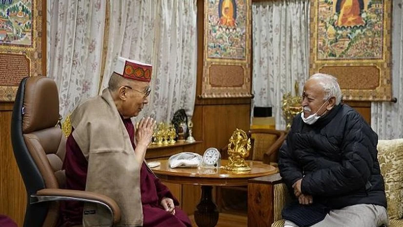 Mohan Bhagwat, Dalai Lama Mohan Bhagwat, Dalai Lama