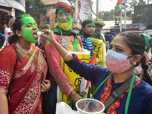 West Bengal: Trinamool Congress wins big in four municipal corporations