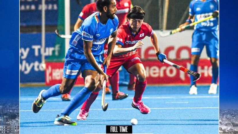 hockey Japan stun India 5-3 to set up title clash against Korea in ACT hockey