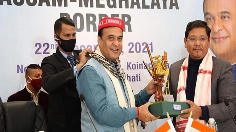 Himanta Biswa Sarma, Conrad Sangma Himanta Biswa Sarma, Conrad Sangma