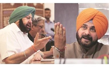 Sidhu attacks Parkash Badal, Amarinder Singh for 'looting' Punjab Amarinder, Sidhu