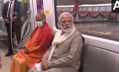 kanpur metro Photo: ANI