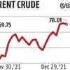 Oil prices climb towards $80 per barrel on tight supply; stocks fall