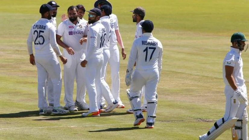 Mohammed Shami vs South Africa Photo: Reuters