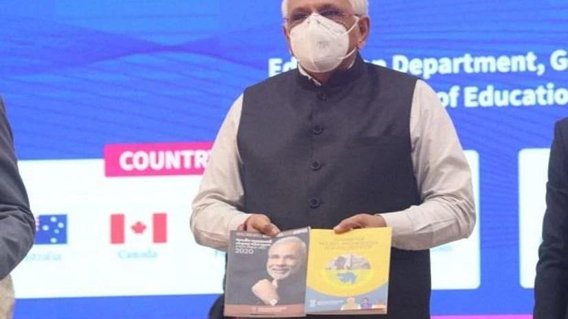 Gujarat CM Bhupendra Patel Gujarat CM Bhupendra Patel. Photo via @VibrantGujarat on Twitter