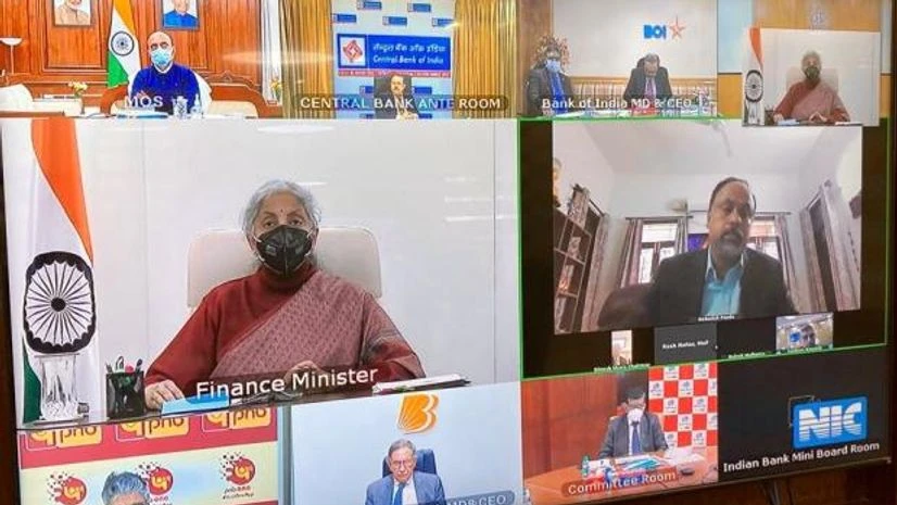 Sitharaman Sitharaman reviews PSBs' readiness to tackle any Omicron-induced disruption