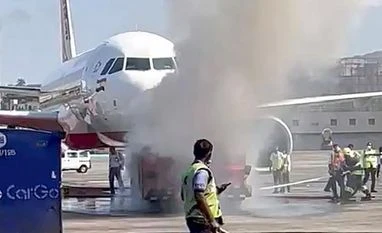 DGCA investigating pushback tractor fire incident at Mumbai airport DGCA tractor fire incident