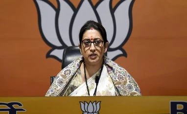 Who sought to benefit in Congress from breach to PM Modi's security: BJP Union Minister and BJP leader Smriti Irani (Photo: PTI)
