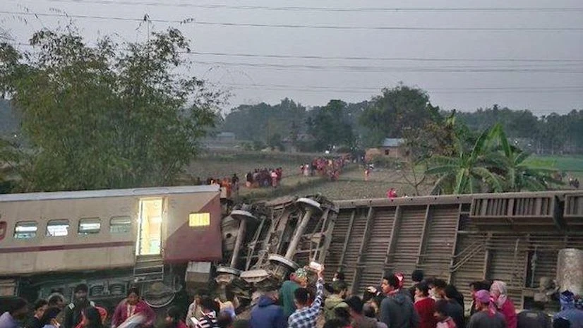 Bikaner-Guwahati Express derails Bikaner-Guwahati Express derails