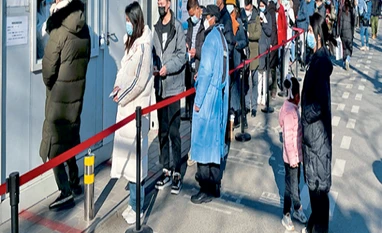 Beijing extends work-from-home, orders mass testing as Covid cases rise Covid Test, China, Beijing, Pandemic, Covid testing