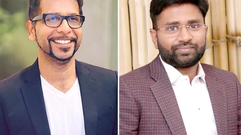 Good Glamm, Organic Harvest (L-R) Darpan Sanghvi, founder and CEO, Good Glamm Group & Rahul Agarwal, CEO, Organic Harvest