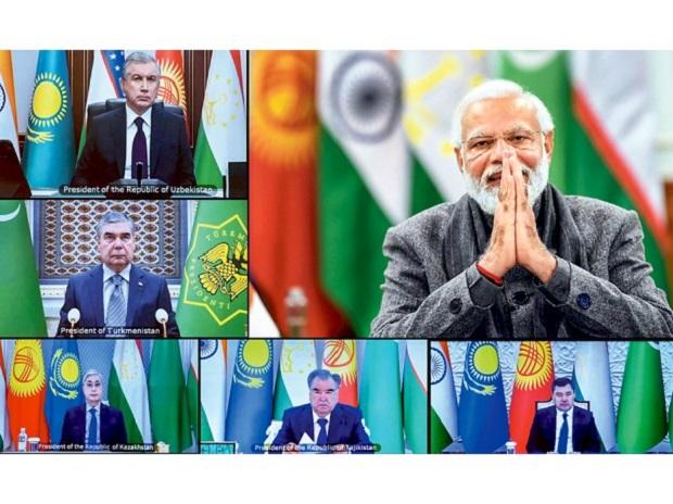 PM Narendra Modi outlines stronger ties at India-Central Asia meet