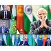 PM Narendra Modi at the first meeting of India Central Asia Summit, through video conferencing, on Thursday. Photo: PTI