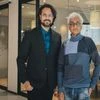 (L-R)Rahul Mishra with Darshan Mehta, MD Reliance Brands Limited