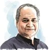 Rahul Bajaj 1938–2022. Illustration: Ajay Mohanty