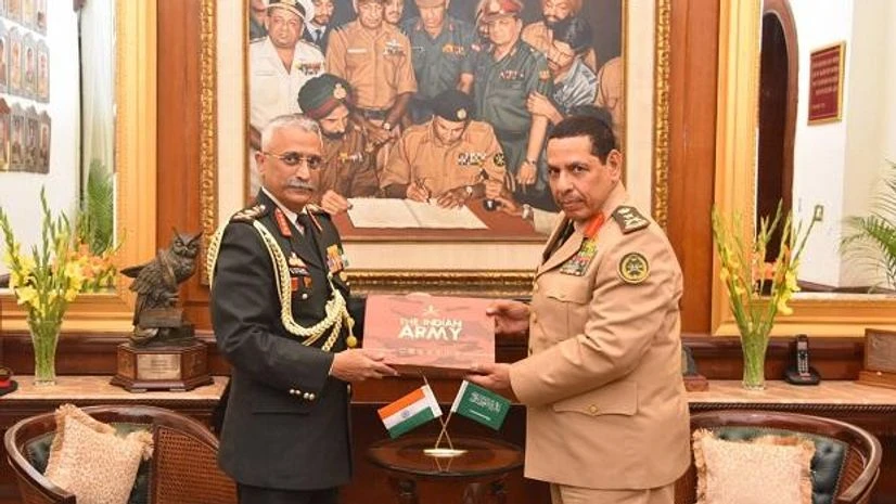 M Naravane, Aluf Aviv Kochavi Indian Army Chief M Naravane with his Israeli counterpart General M Naravane, Aluf Aviv Kochavi.