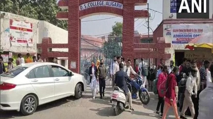 ds college aligarh Photo: ANI