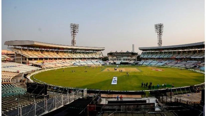Eden Gardens Kolkata View of the Eden GardenS. Photo:@BCCI