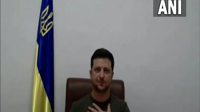 Ukrainian President Volodymyr Zelensky Ukrainian President Volodymyr Zelensky