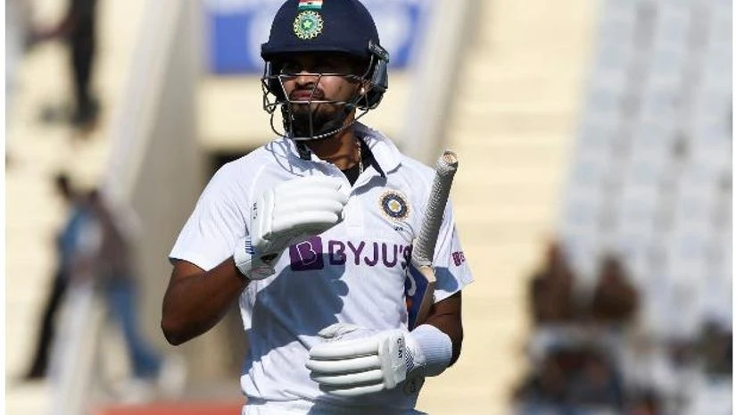 Shreyas Iyer India vs Sl 2022 Shreyas Iyer gone after struggling in first Test vs Sri Lanka. Photo:@ICC