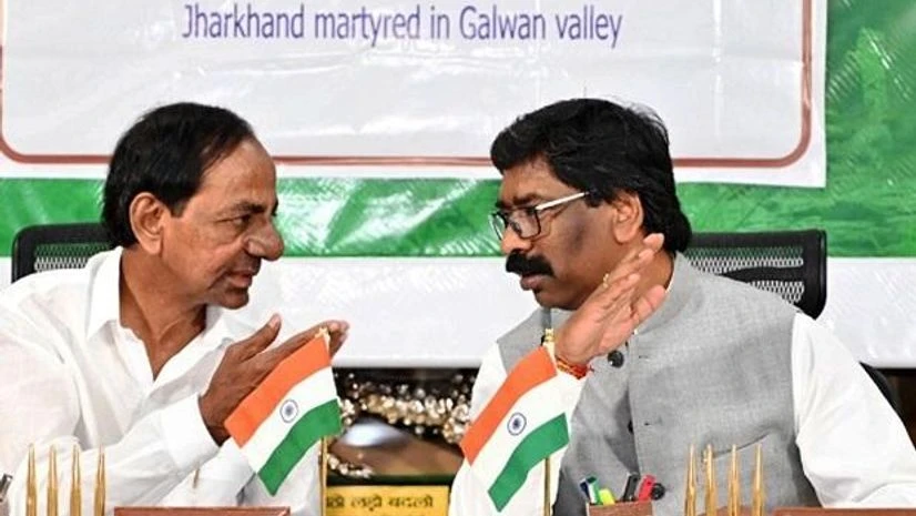 Hemant Soren KCR Hemant Soren KCR